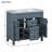 36'' Bathroom Vanity With Top Sink And Mirror Cabinet And Mirror Cabinet-1867765382