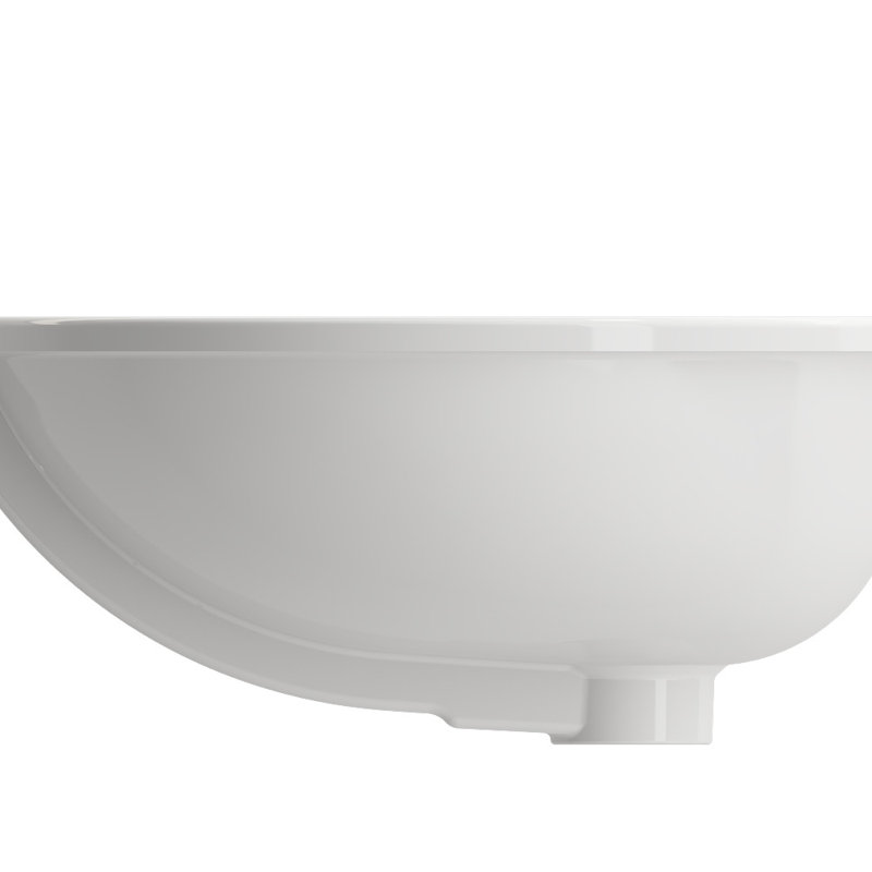 Parma 22.4'' L Bathroom Sink, White