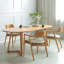 Bureau ovale en bois massif-29642304