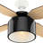 52'' Cranbrook 4 - Blade Standard Ceiling Fan with Remote Control and Light Kit Included-17799235