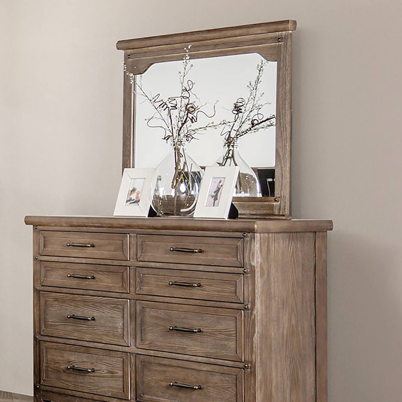 Miroir transitionnel l 49,4 po, brun