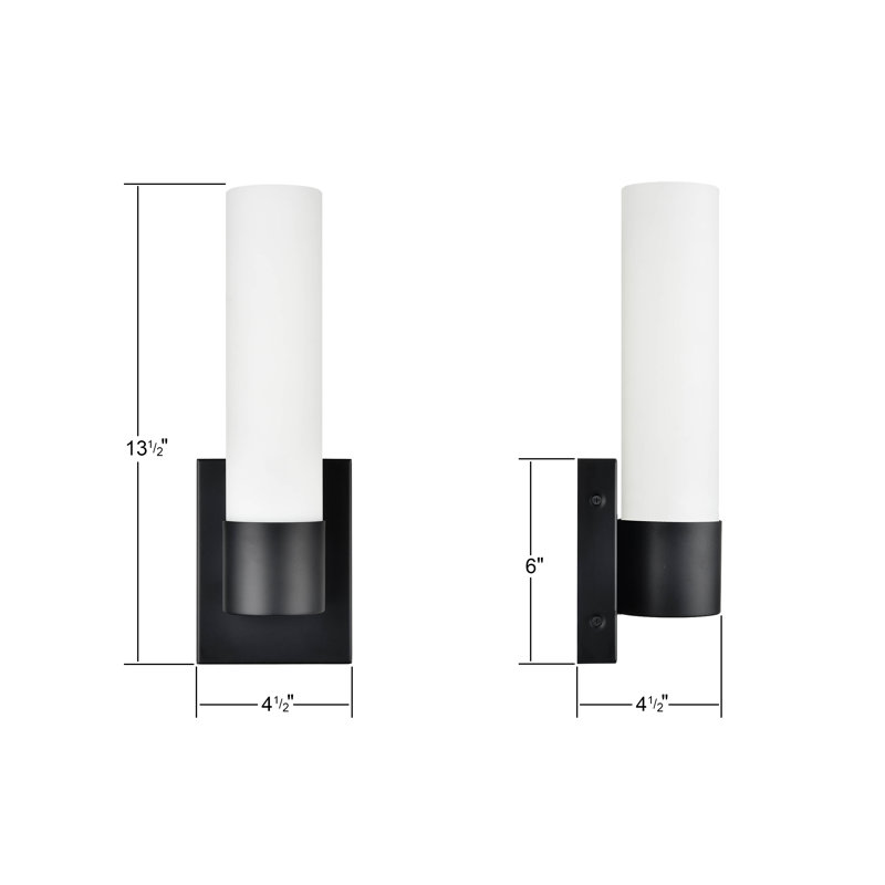 Sternberg Dimmable LED Vanity Light, Black