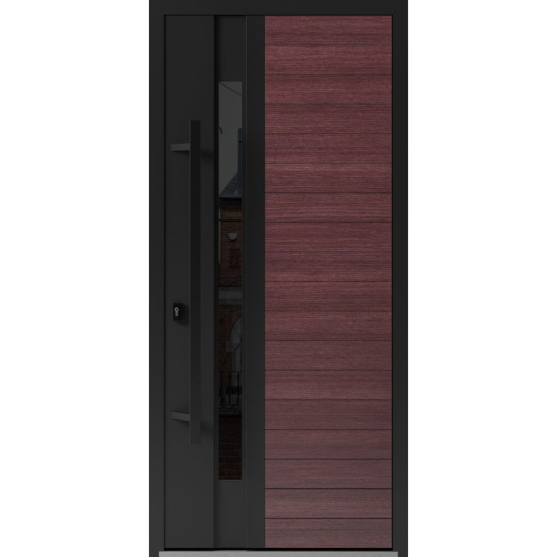 162 portes d'entrée avant de 36 po x 80 po, S'ouvre à droite vers l'intérieur