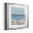 Gulf Shores III - Beach With Dune Fence Wall Art, Matted and Framed Under Acrylic Glass, Large Living Room Wall Art-1837429370-1837429371