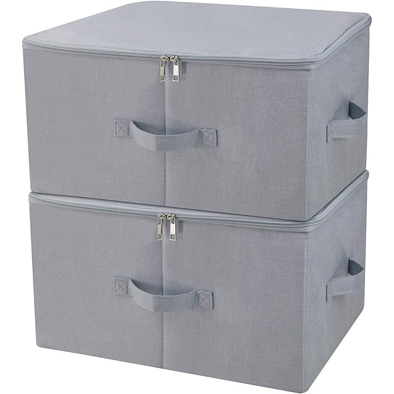 Brayden Studio Bin, Light Grey