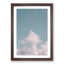 White Clouds Reaching Upwards - Framed Print-55612533-55612534