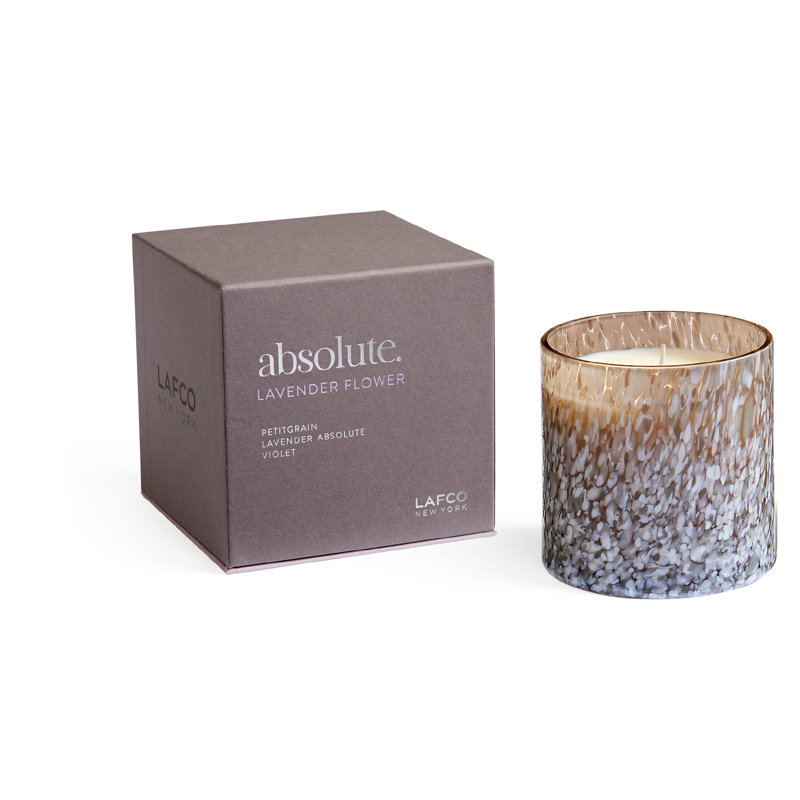 Absolute Lavender Flower Candle