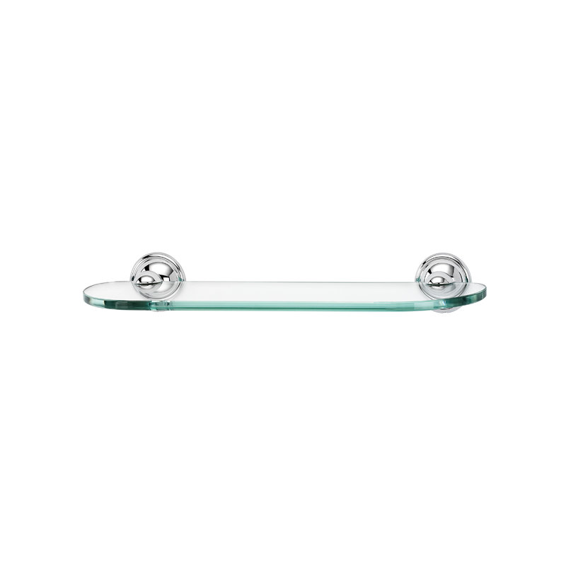Tablette murale Stiner, Chrome poli