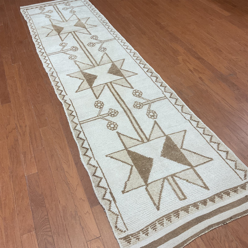 Dakota Fields Handmade Turkish Oushak Wool Runner