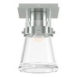 Erlenmeyer 1 - Light 6.1" Simple Cone Semi Flush Mount