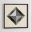 Translucent Form 2' Framed Graphic Art Print on Glass