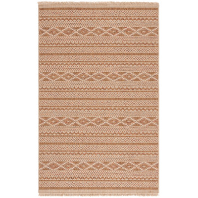 Tapis de style sud-ouest en osier Larrell Performance