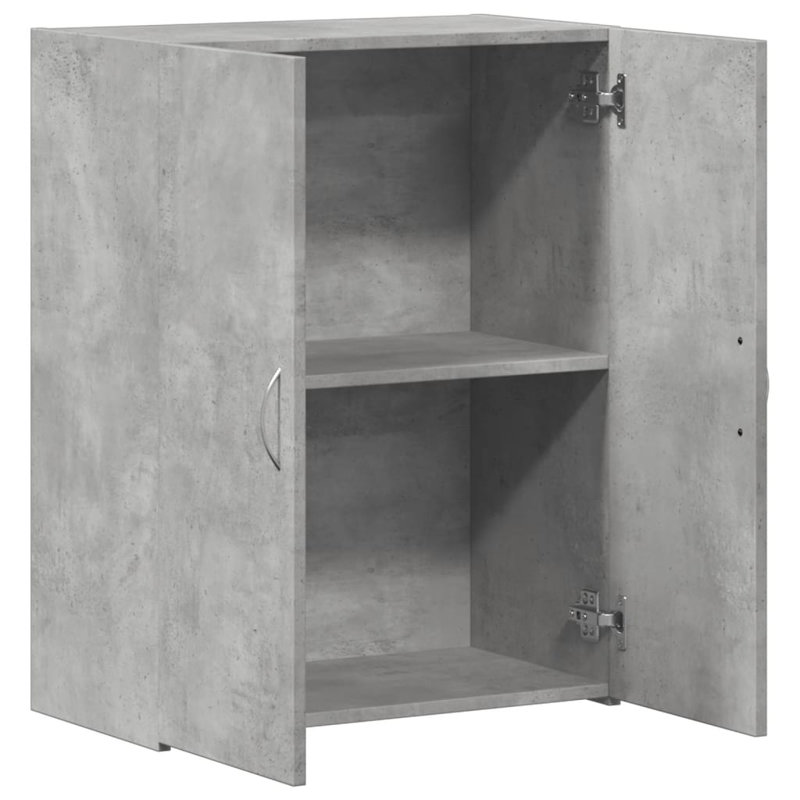 Storage Cabinet, Concrete Grey