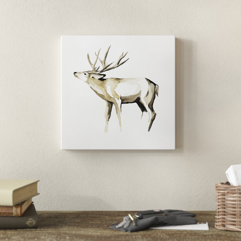 Woodland I 1 Piece Wrapped Canvas Painting, 30cm H x 30cm W