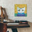 «Kooky Cat 2» par Melissa Averinos, art mural en verre acrylique-277349398