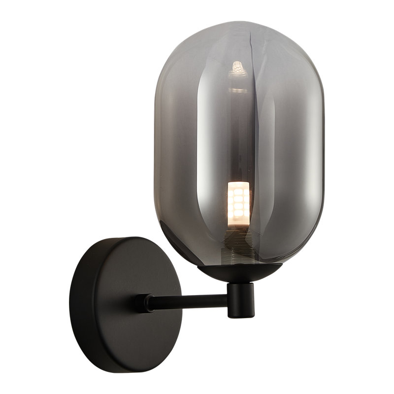 Alias Wall Sconce, Black