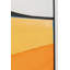 Abstract Shapes Orange - Single Picture Frame Painting on Canvas