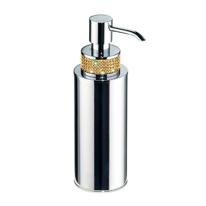 Distributeur de savon Zenor, Chrome / or