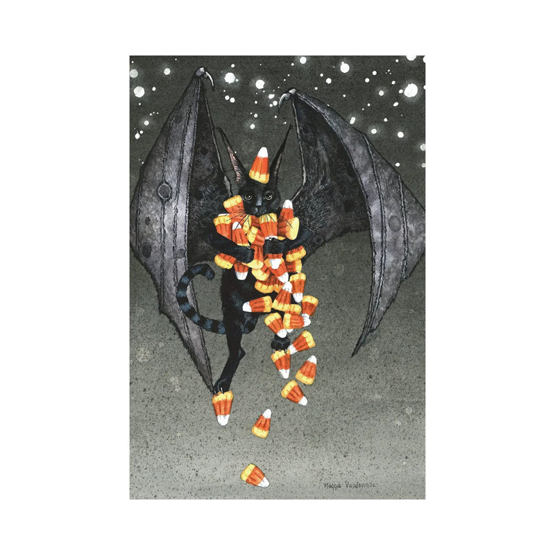 Sweet Tooth by Maggie Vandewalle - Painting on Canvas, Wrapped Canvas, 20.32 cm H x 30.48 cm W