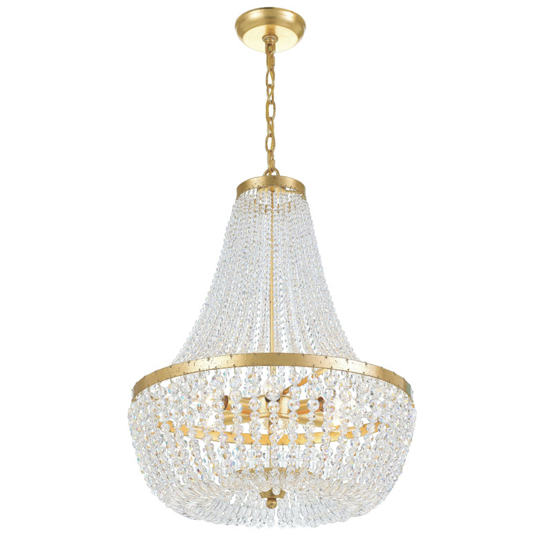 Lustre empire unique à 6 lumières Artricia
