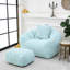Fauteuil à billes avec repose-pieds-477303022