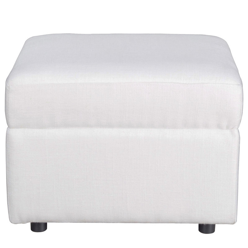 Soho 20.5" Wide Standard Ottoman, Boucle