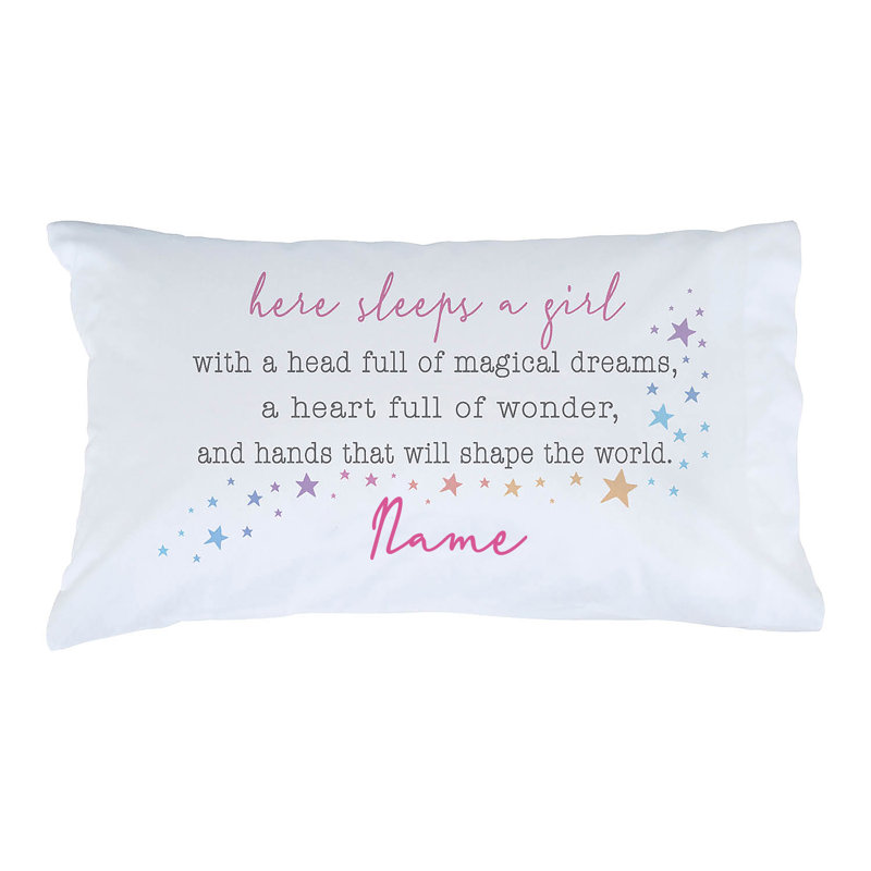 Polyester Zipper Pillowcase, Yes