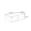 Table basse rectangulaire en granit de style luxueux-129487800