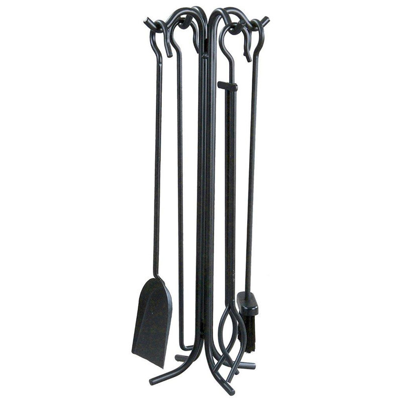 Iron Fireplace Tool Set