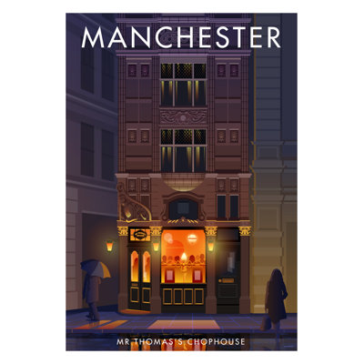 Manchester 10 by Stephen Millership - Print