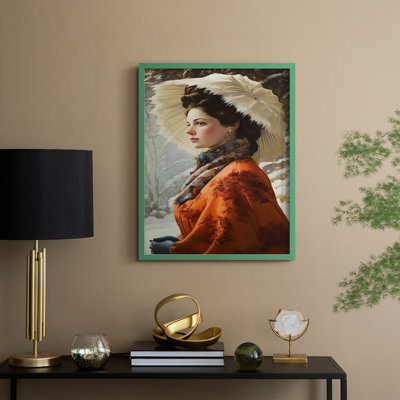 Reproduction encadrée WOMEN Series CML XXVII - bois massif