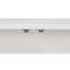 Console blanc perle et argent scintillant