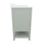 Ensemble de meuble-lavabo simple 36 po avec lavabo, armoire, tablette de rangement ouverte et tiroirs de rangement Caniya-1045739432-1045739435-1030700855