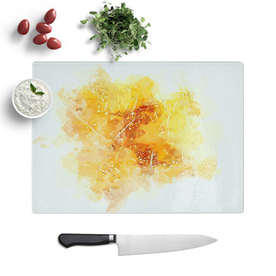 Tempered Glass Bubbles of Life Chopping Board