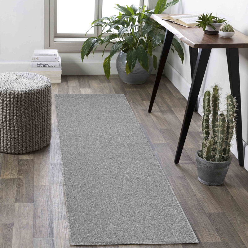 Runner Souta Solid Colour Machine Tufted Shag Area Rug, Rectangle 60 x 110cm