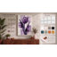 Purple Tulip Botanical - Wrapped Canvas-1906490599-1906490595
