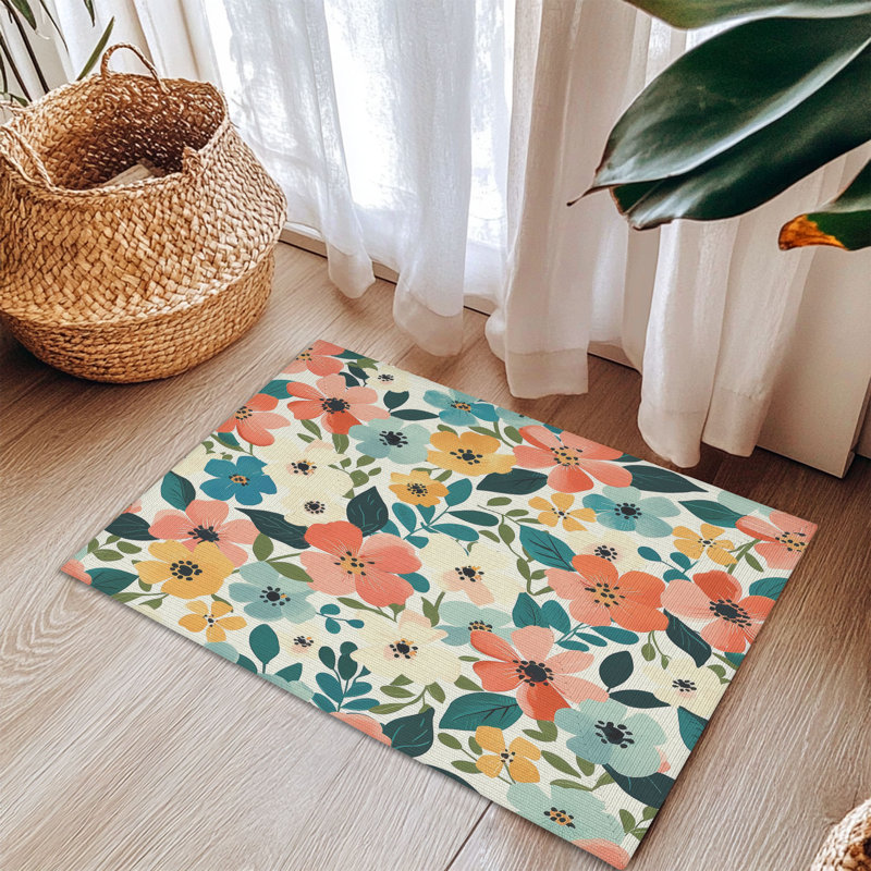 Tapis tressé Springtime, Rectangulaire 3 pi x 5 pi