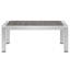 Ensemble de patio extérieur en aluminium 3 pièces Shore Sunbrella-220031616