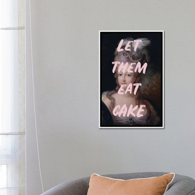«Let Them Eat Cake Graffiti» par Ruby and B - impression d'art graphique