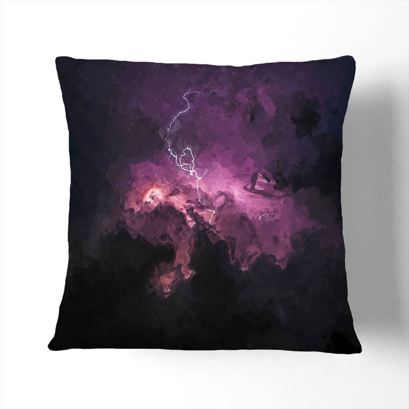 Square Cushion, 55cm H x 55cm W x 20cm D, White