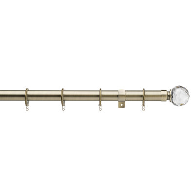 Jacinta 2.8cm Single Curtain Pole