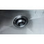 Évier de cuisine en acier inoxydable à cascade avec robinet rétractable L 33 po x l 22 po Waterfall-110910858