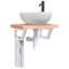 Arlan 50cm Solid Wood Bathroom Vanity Top-800587046