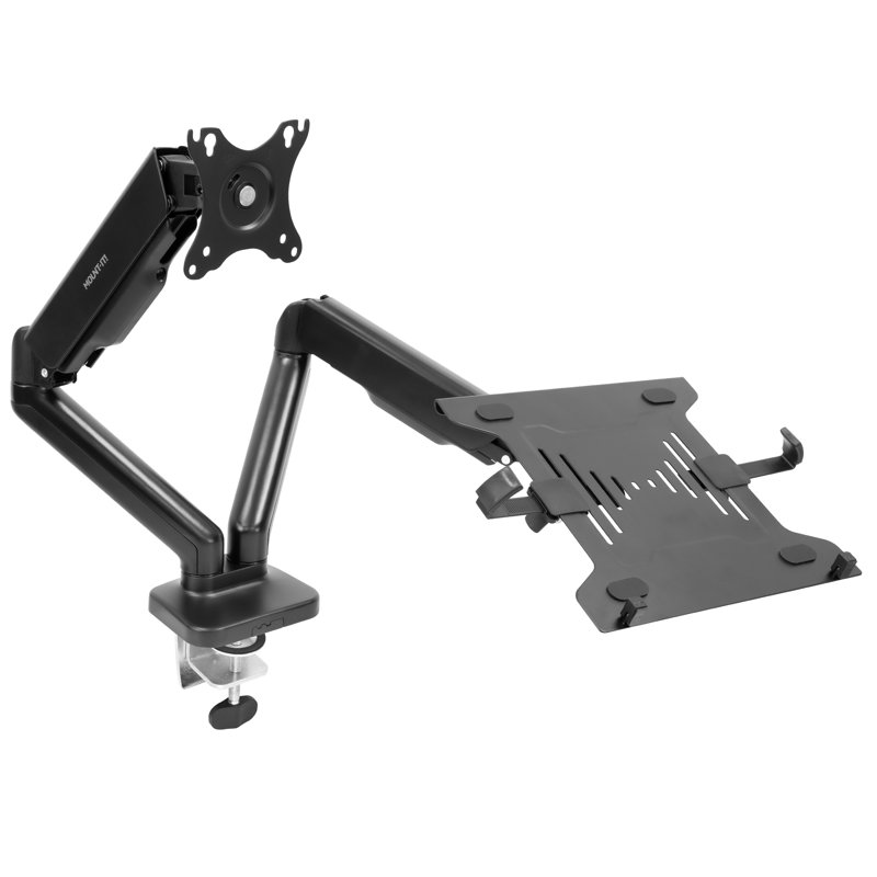 Mount-It! Full Motion Monitor And Laptop Mount