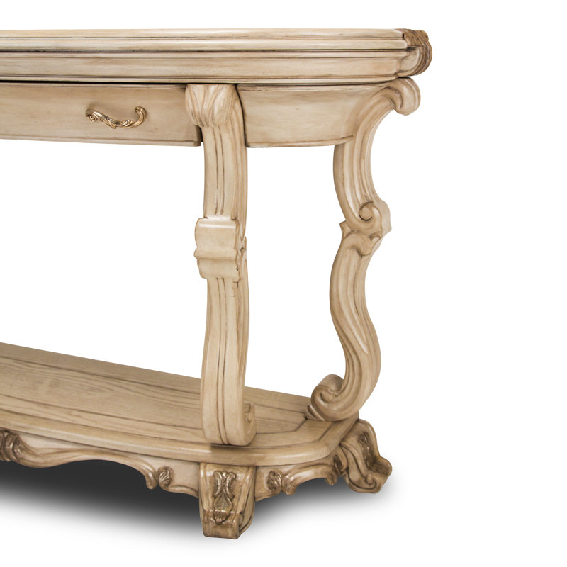 Platine de Royale Console Table, Champagne