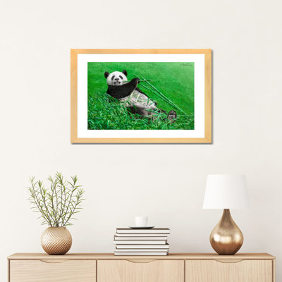 « Funny Panda » par Ben Heine-reproduction de photo