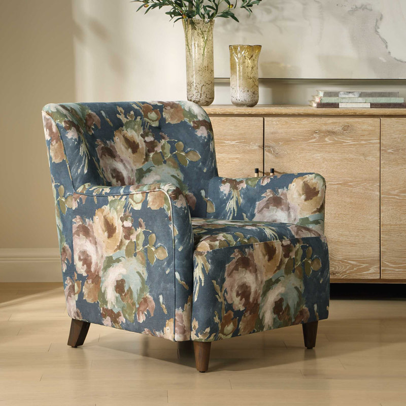 Uttermost Lainey Floral Upholstered Armchair