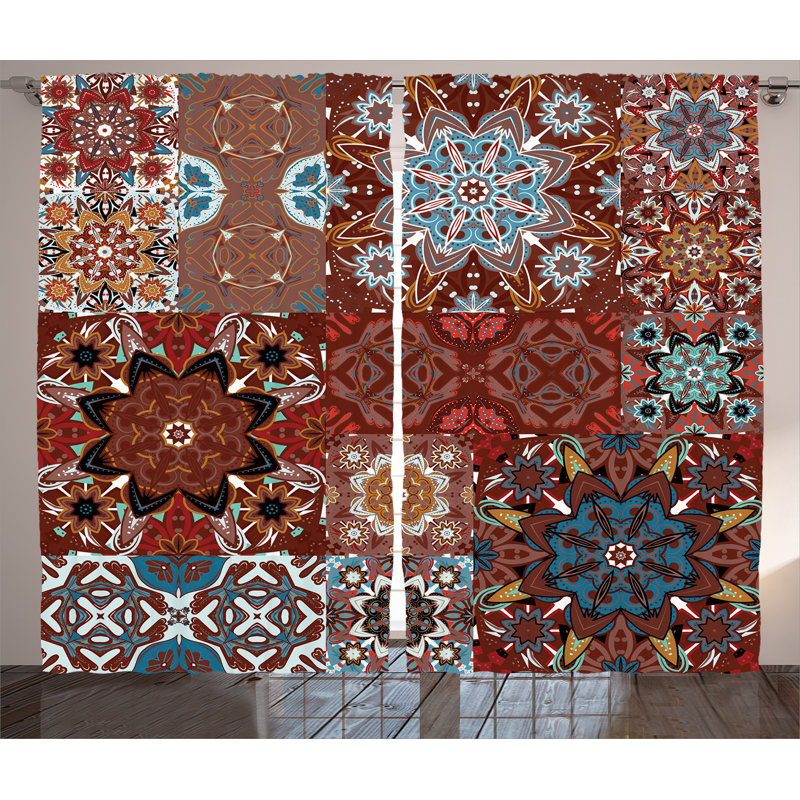 Semi Sheer Curtain Pair, 54" W x 90" L