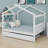 Wooden House Bed With Trundle-1681980299