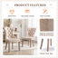 49.5cm H Side Chair in Beige-1380335288